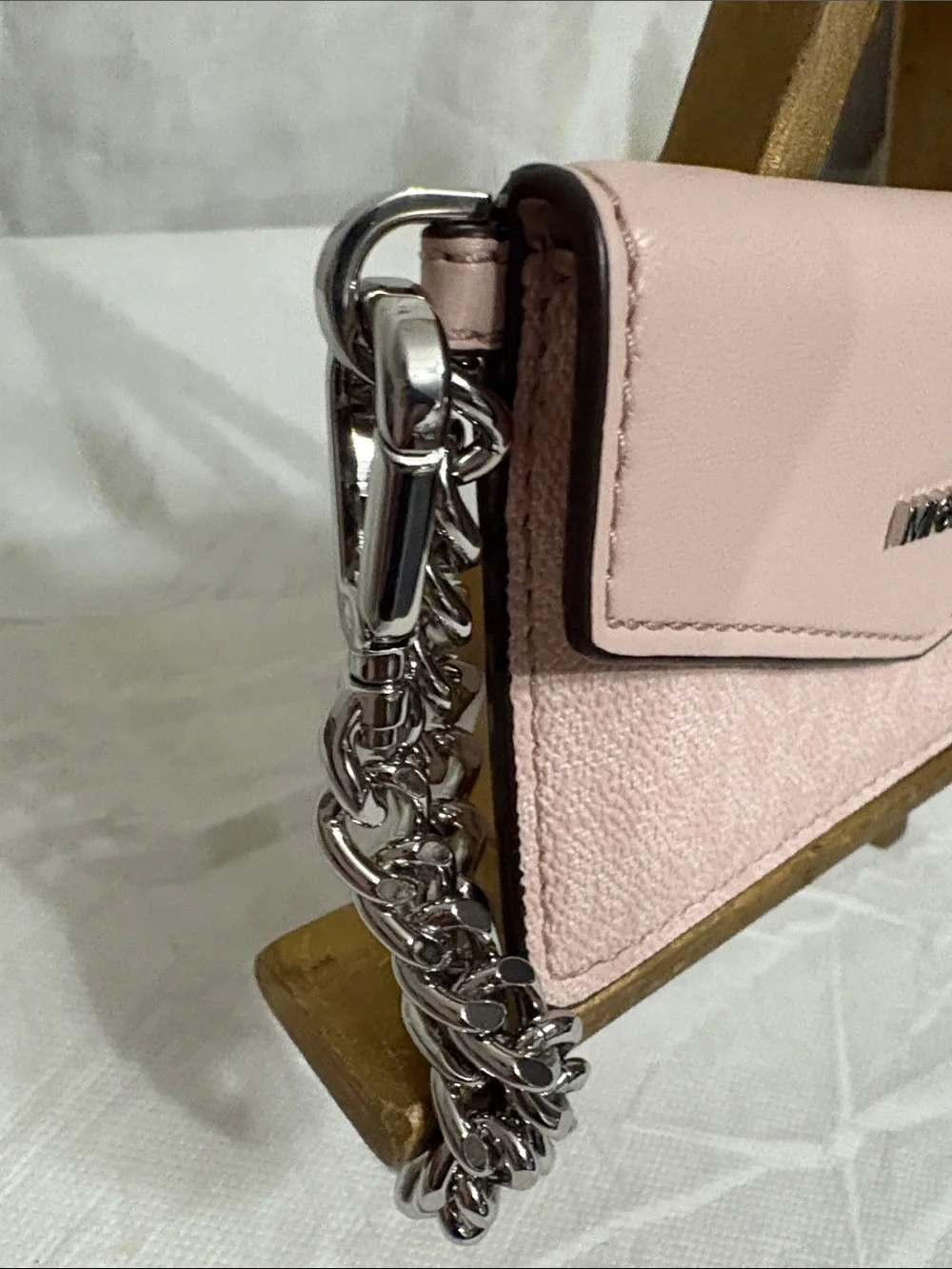Michael Kors Card Case Wallet with Chain NWOT